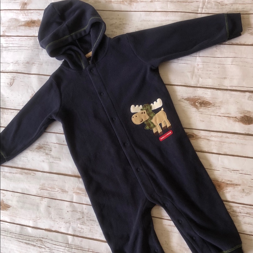 Carter’s 24 month Navy with Moose Onsie